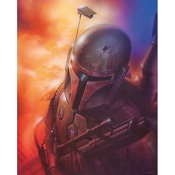 Komar Wandbild Star Wars Mandalorian 30 x 40 cm günstig online kaufen