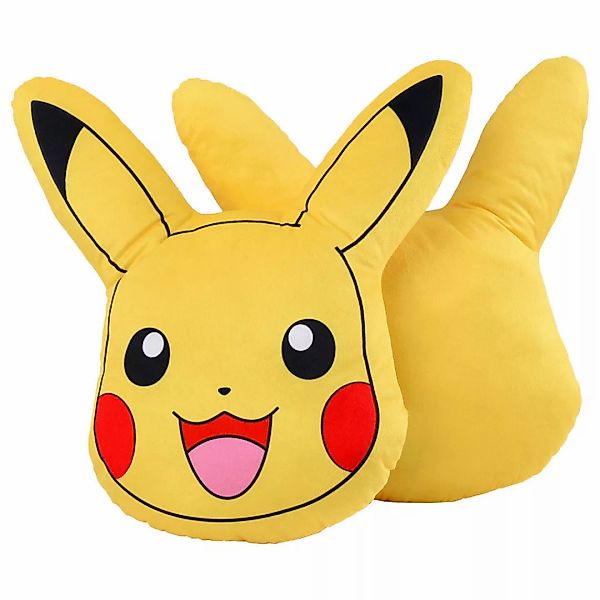 Dekokissen Pokémon Polysamt Multi Polyester B/L: ca. 40x40 cm günstig online kaufen