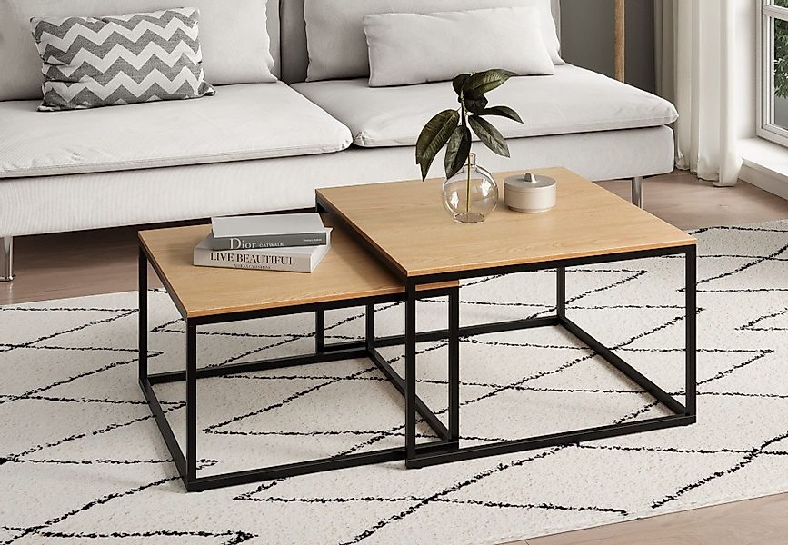 Home Collective Couchtisch 2er Set aus günstig online kaufen