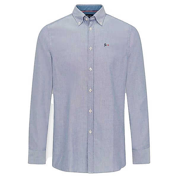 FaÇonnable Sportswear Cont Bd Oxford Flag Shirt M Navy günstig online kaufen