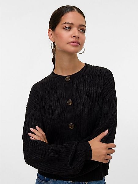 Vero Moda Strickjacke VMLEA LS O-NECK CARDIGAN NOOS günstig online kaufen