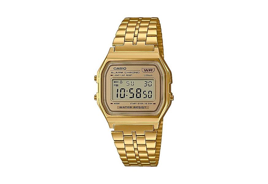 CASIO Quarzuhr Casio Vintage iconic Armbanduhr A158WETG-9AEF günstig online kaufen