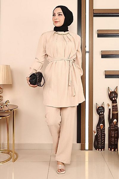 MODAMİHRAM Tunika Ketten Detail Anzug günstig online kaufen