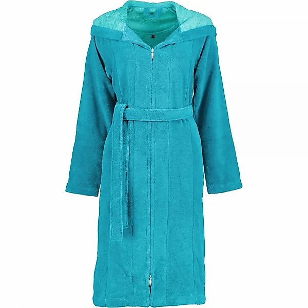 Vossen Bademantel Damen Palermo - Farbe: lagoon - 020 (141626) günstig online kaufen