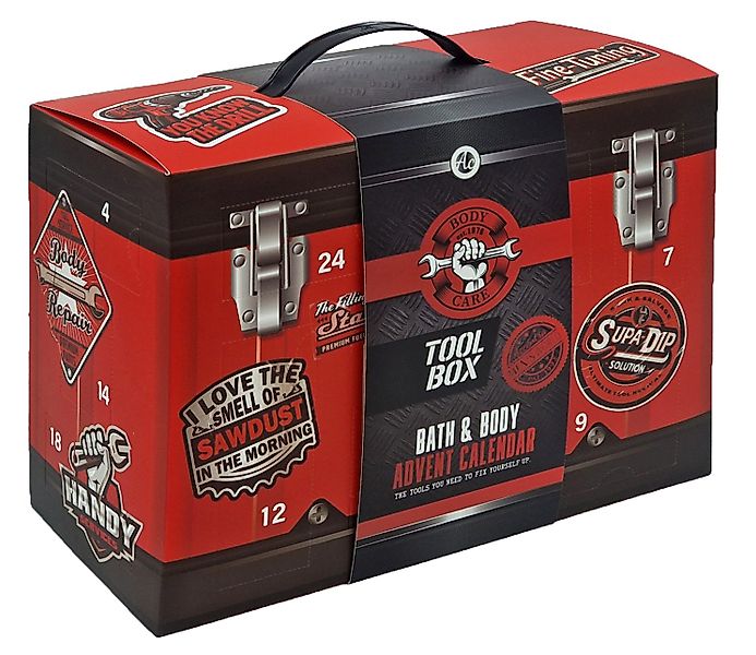 ACCENTRA Kosmetik-Adventskalender Körperpflege Adventskalender TOOL BOX günstig online kaufen
