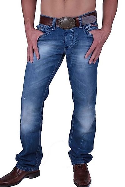 Cipo & Baxx Straight-Jeans Cipo & Baxx Herren Jeans Hose Denim C-0708 günstig online kaufen
