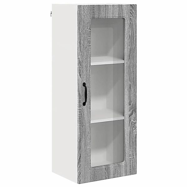 vidaXL Küchenwandschrank Graues Sonoma 40 x 31 x 100 cm Holzwerkstoff 88475 günstig online kaufen