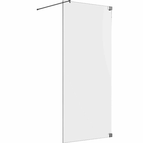 Duschabtrennung Brava Walk-In Chromglänzend 120 cm x 200 cm Anschlag R günstig online kaufen