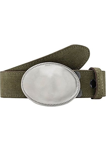 Rettungsring Gürtel Ledergürtel mit austauschbarer Schließe »Oval Matt Gehä günstig online kaufen