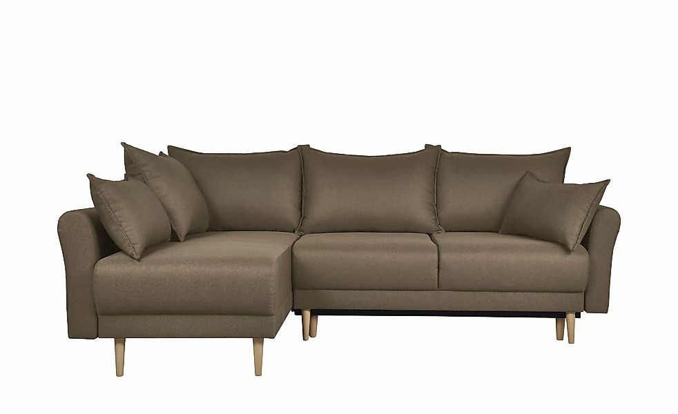 smart Ecksofa  Elise ¦ braun ¦ Maße (cm): B: 227 H: 88 T: 170 Polstermöbel günstig online kaufen