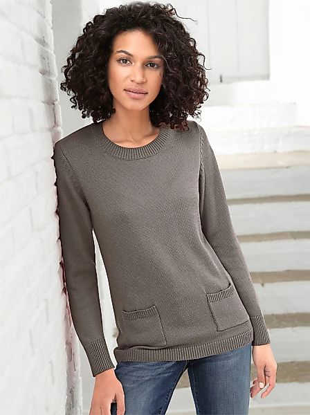 Casual Looks Rundhalspullover "Pullover" günstig online kaufen