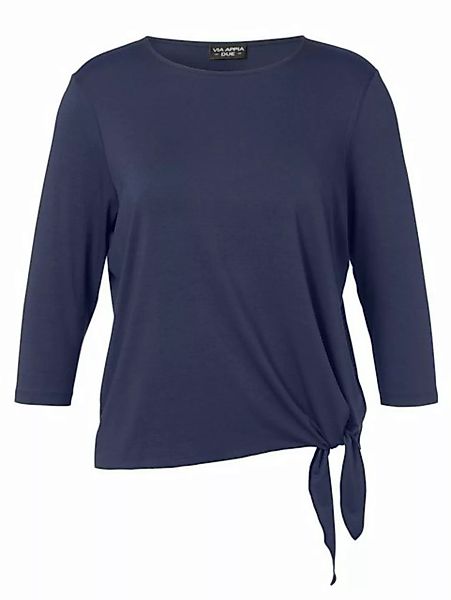 VIA APPIA DUE Rundhalsshirt in unifarbenem Stil günstig online kaufen