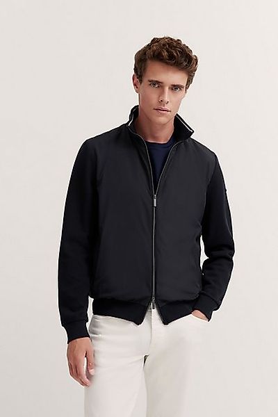 bugatti Sweatjacke mit Reißverschluss und Stehkragen günstig online kaufen