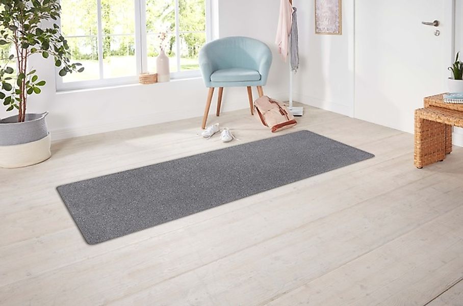 Hanse Home Exclusiv Läufer »Liberty«, rechteckig, 7 mm Höhe, Uni-Meliert, r günstig online kaufen