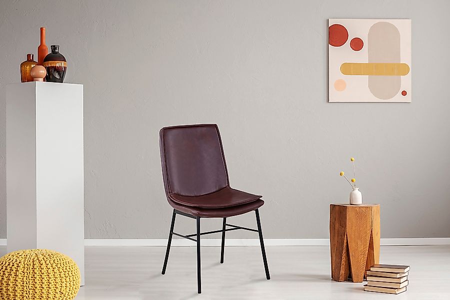 Kayoom Polstergarnitur »Stuhl Brady 125 2er-Set und Eisenfuß« Set, 2 Stk. t günstig online kaufen