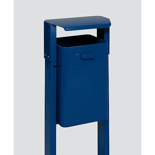 PROREGAL Klassischer Eckiger Abfallsammler Für Außenbereich Mit Dach Zum Ei günstig online kaufen