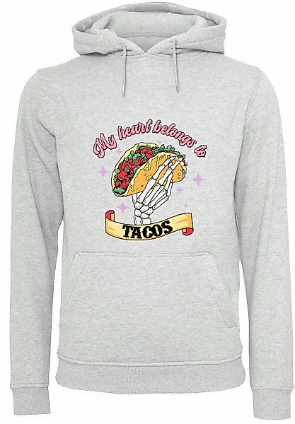 F4NT4STIC Kapuzenpullover "Anti Valentinstag My Herz belongs to tacos" Prem günstig online kaufen