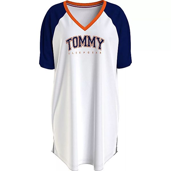 Tommy Hilfiger Underwear Nachtkleid Pyjama Aus Bio-baumwolle XS Yale Navy günstig online kaufen