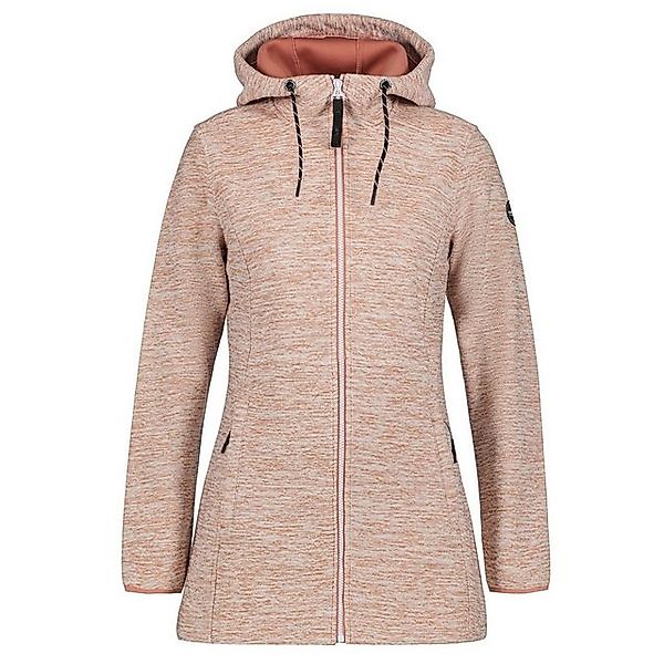 Icepeak Softshelljacke Strickfleecejacke lang Alzey Kapuze günstig online kaufen