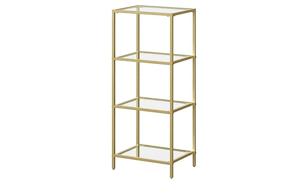 Standregal   ¦ gold ¦ Maße (cm): B: 40 H: 95 Regale > Eckregale - Höffner günstig online kaufen