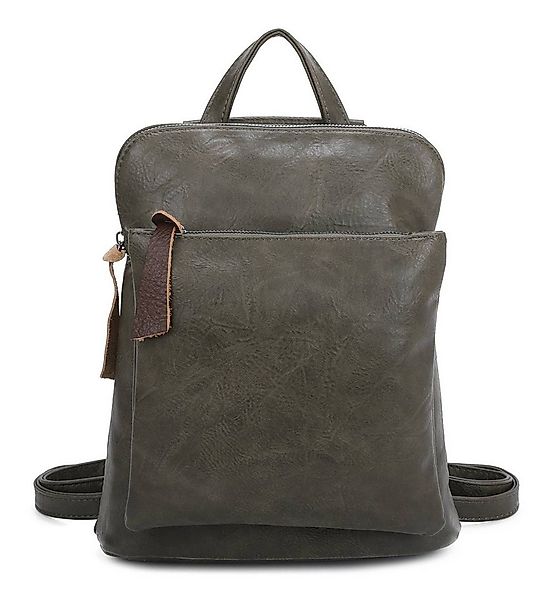 ITALYSHOP24 Rucksack Damen Rucksack Tasche Umhängetasche Schultertasche Han günstig online kaufen