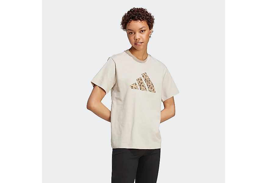 adidas Sportswear T-Shirt W ANIMAL T sportlicher Stil, Kurzarm, Rundhalsaus günstig online kaufen