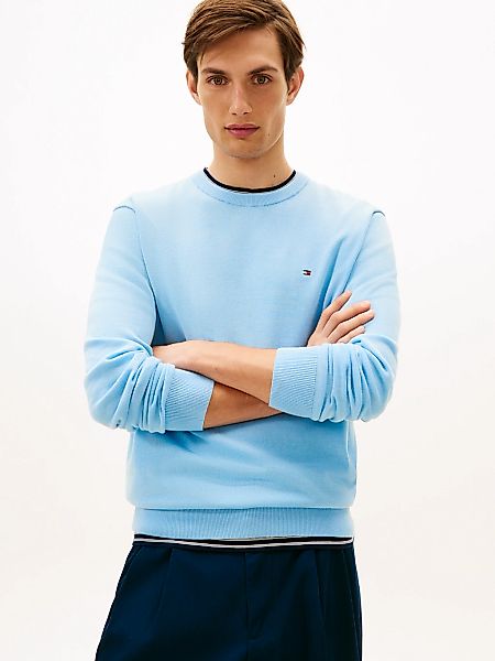 Tommy Hilfiger Rundhalspullover "ESSENTIAL COTTON" Crewneck Regular Fit Pre günstig online kaufen