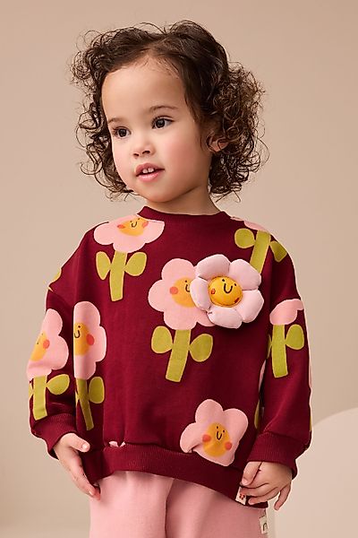 Next Sweater Sweatshirt mit Rundhalsausschnitt (1-tlg) günstig online kaufen