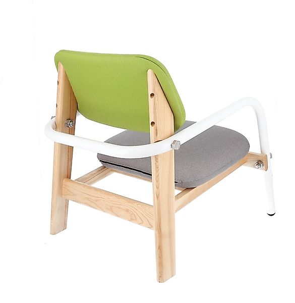 Sessel BILLY, Gestell: Esche, Armlehne: Stahlrohr  schwarz/braun/beige günstig online kaufen