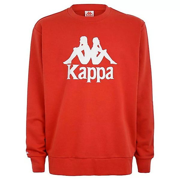 Kappa Authentic Telas Sweatshirt L Red Blaze / White günstig online kaufen