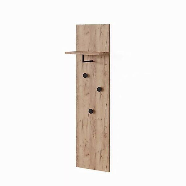 Vicco Garderobenschrank Siri, Goldkraft Eiche, 36 x 135 cm günstig online kaufen