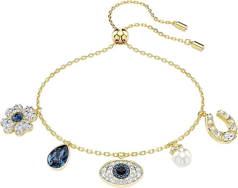 Swarovski Armband Armkette Symbolica Glücksklee Magisches Auge Hufeisen, mi günstig online kaufen