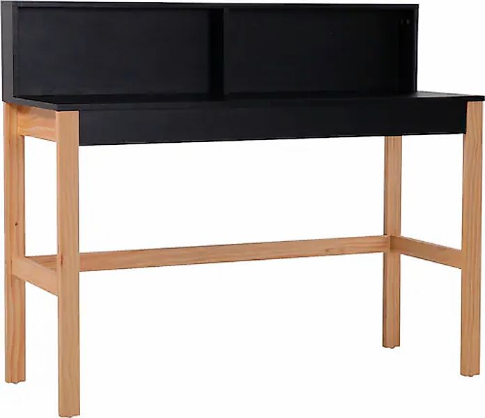 Möbilia Schreibtisch "Melia" Aufsatz mit 2 Fächern für mehr Stauraum günstig online kaufen