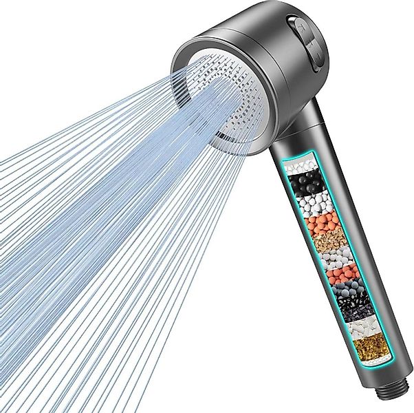 LuxusKollektion Handbrause Duschkopf mit Filter Hochdruck günstig online kaufen
