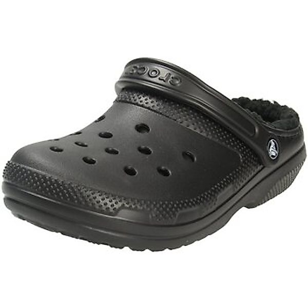 Crocs  Clogs Pantoletten Classic Lined Clog Blk/Blk 203591-060 günstig online kaufen