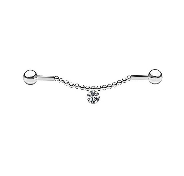 viva-adorno Piercing-Set Industrial Piercing Scaffold Ohr Piercing Kette An günstig online kaufen
