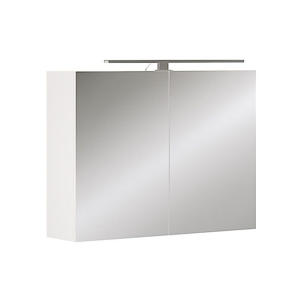 Vicco Badezimmerspiegelschrank Lavio, Weiß, 80 x günstig online kaufen