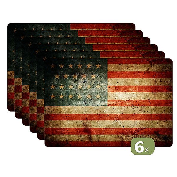 MuchoWow Platzset Flagge - Vintage - günstig online kaufen