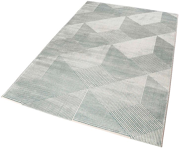 Esprit Teppich »Velvet Groove ESP-8780«, rechteckig, 12 mm Höhe, Kurzflor, günstig online kaufen