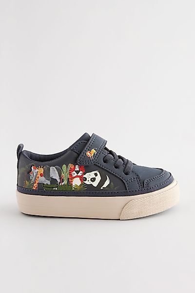 Next Elastische Schnürschuhe mit Klettverschluss Sneaker günstig online kaufen
