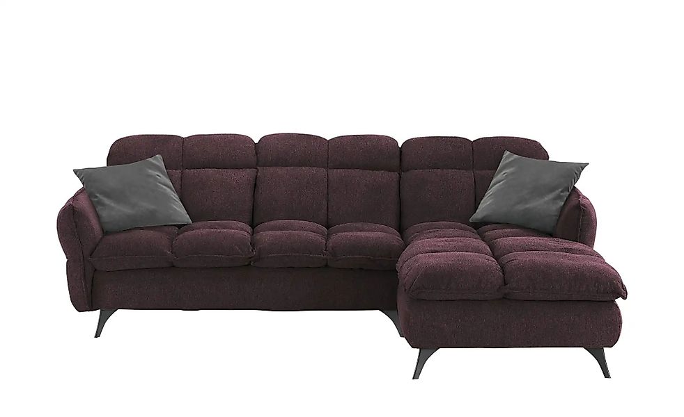 bobb Ecksofa  Key West ¦ lila/violett ¦ Maße (cm): B: 288 H: 106 T: 213 Pol günstig online kaufen