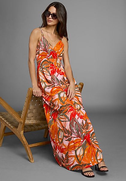 Laura Scott Sommerkleid mit tropischem Druck günstig online kaufen
