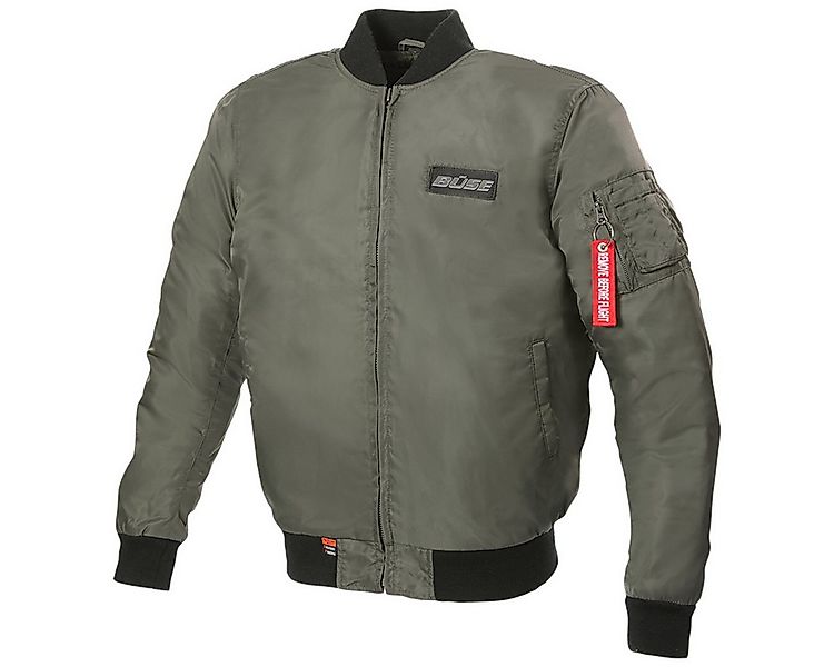 Büse Motorradjacke BÜSE Kingman Textiljacke Olive günstig online kaufen