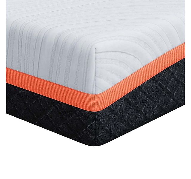 Boxspringmatratze Matratze Weiß und Grau 80 x 160 cm Jacquard-Stoff, vidaXL günstig online kaufen