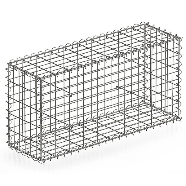 KARAT Gabionenkorb Lenox Steinkorb Zaun Sichtschutz Verzinkt 100 x 50 x 30 günstig online kaufen