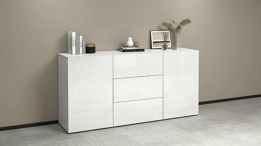 OTTO home Sideboard Egypt, Kommode, Schrank, grifflos, 2 Türen, 3 Schubkäst günstig online kaufen
