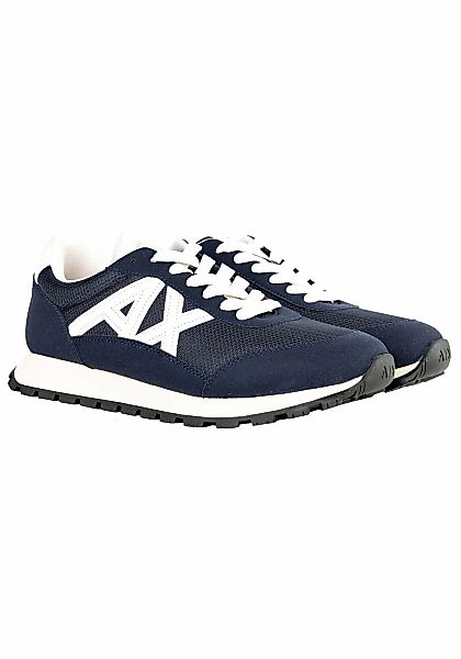 ARMANI EXCHANGE Sneaker "Sneaker SNEAKER DROP MICROSUEDE+MESH+CALF PU" günstig online kaufen