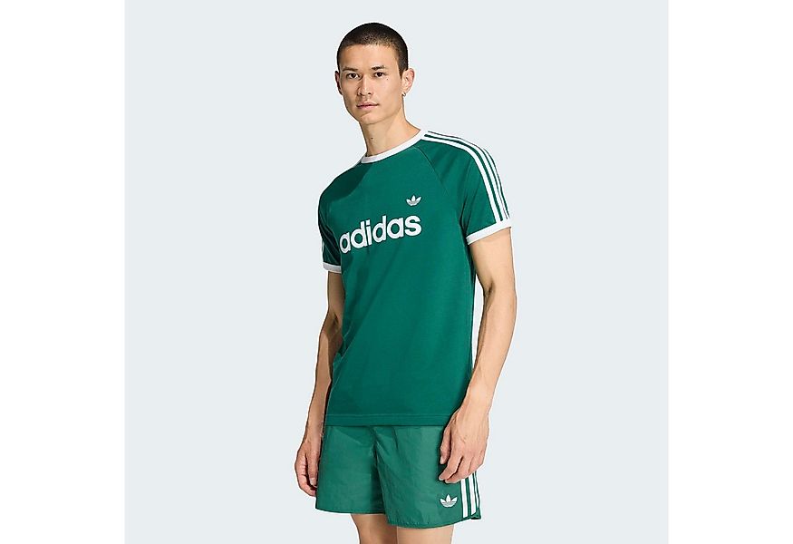 adidas Originals T-Shirt 3-STREIFEN RINGER, SCHMAL GESCHNITTEN günstig online kaufen