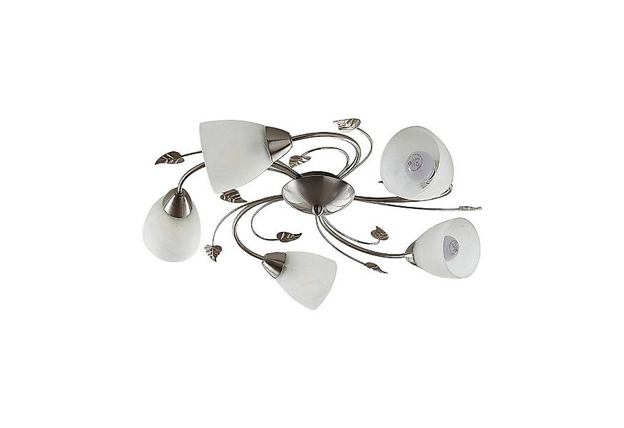 Lindby Deckenleuchten Yannie, Metall, Alu IP20, 5 x 4,5 W LED günstig online kaufen