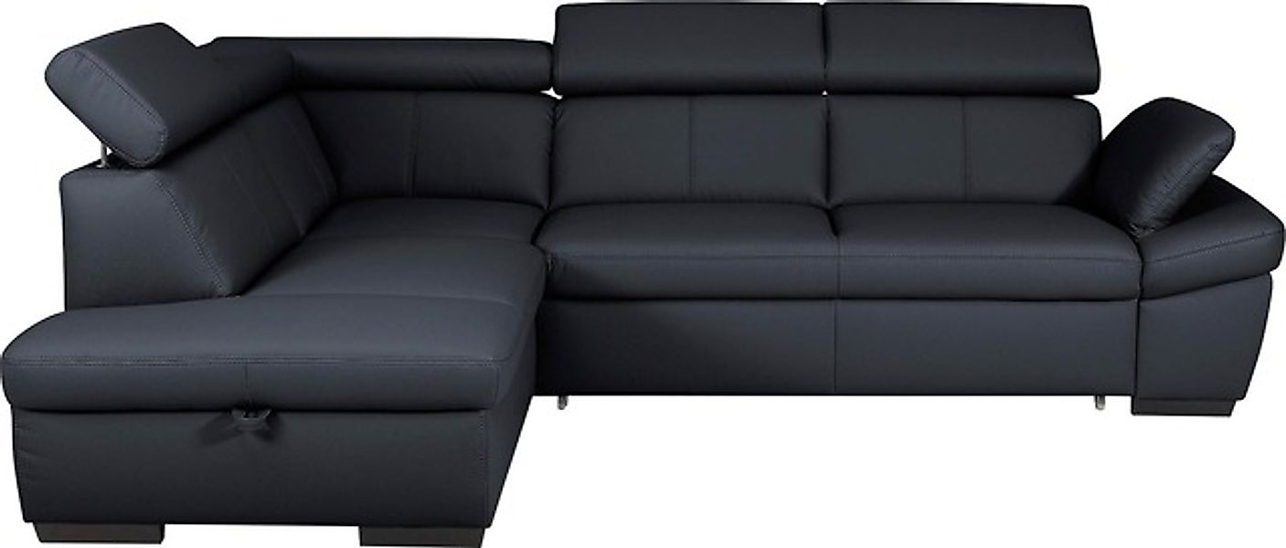 exxpo - sofa fashion Ecksofa »Salerno, Funktionssofa, hoher Sitzkomfort, Br günstig online kaufen